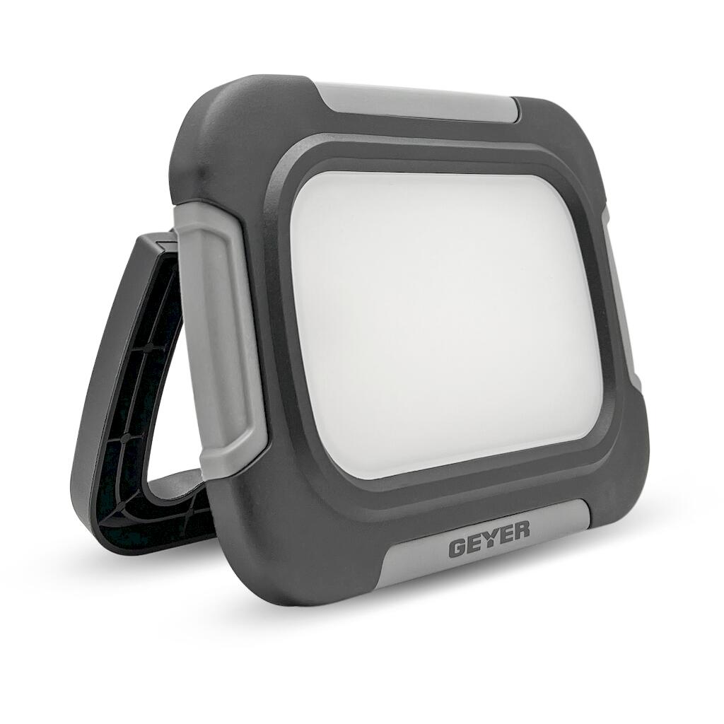 LWL10 GEYER Προβολέας LED 10W 6500K εργασίας επαναφορτιζόμενος IP54