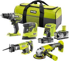 RYOBI R18CK4E-242S 18V 8 PIECE COMBO KIT