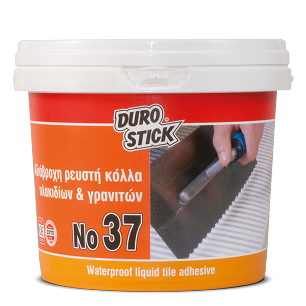 Durostick Νο37 Αδιάβροχη Ρευστή Κόλλα Πλακιδίων 5kg